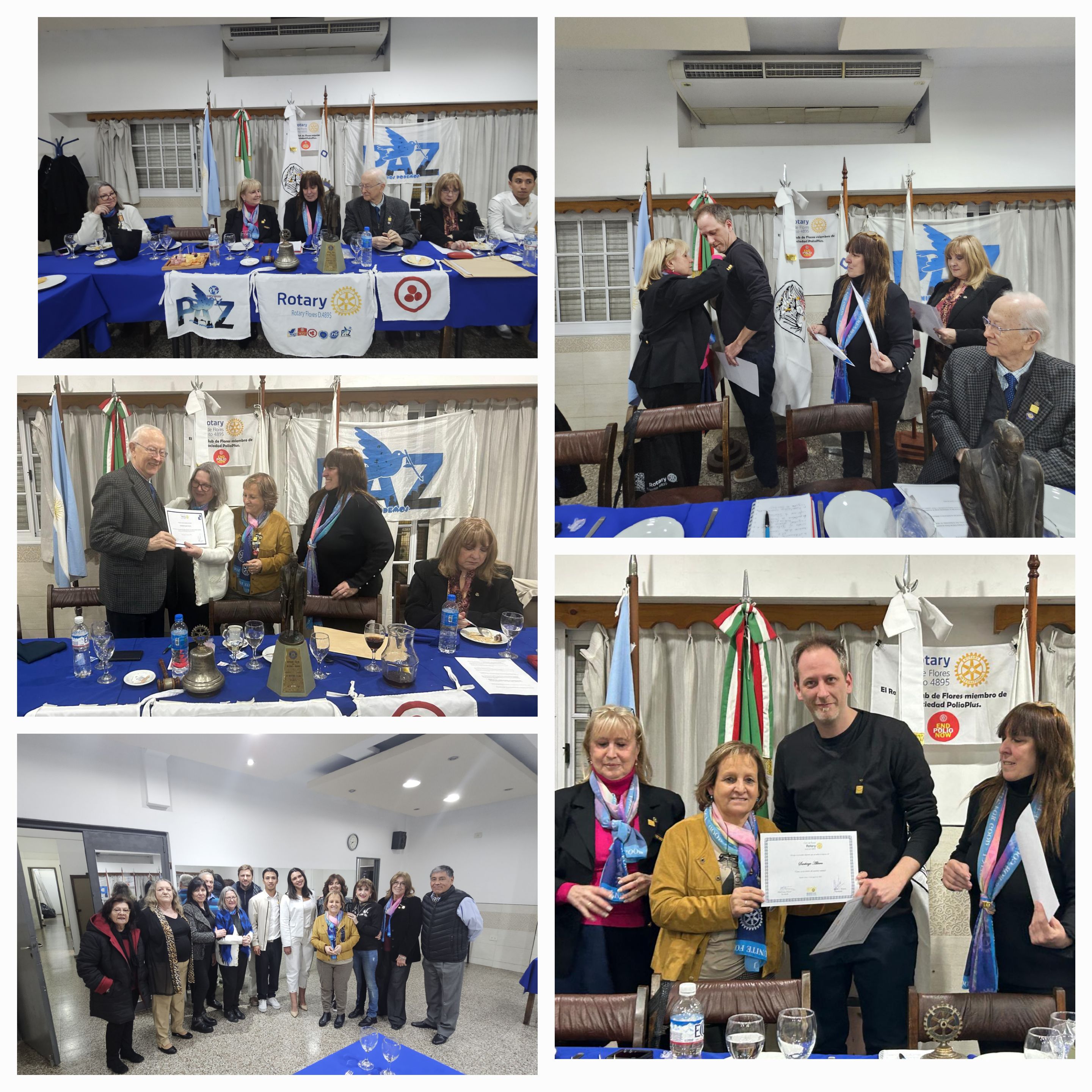 Ingreso de nuevo socio y reconocimiento a la gobernadora